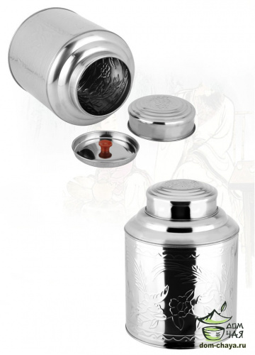 Банка для хранения чая (средняя)
