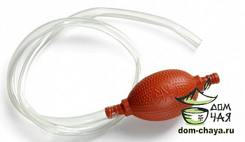 Груша с трубкой для слива Чабани