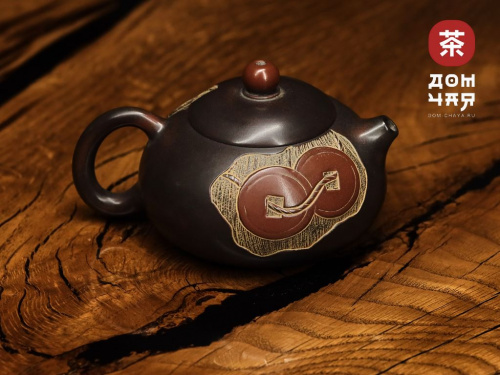 Авторский Чайник из Гуанси "Древние Монеты" #277, 180мл.