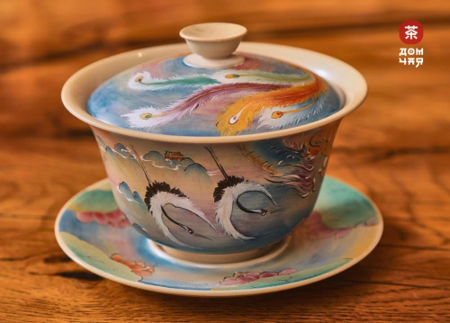 Глининая Гайвань "Журавлинная Песня", Цзиньдэджэнь, 170мл