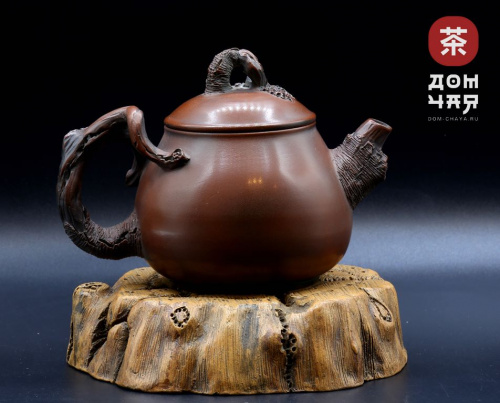 Авторский Чайник из Циньчжоу «Старая Сосна» #136, 135мл.
