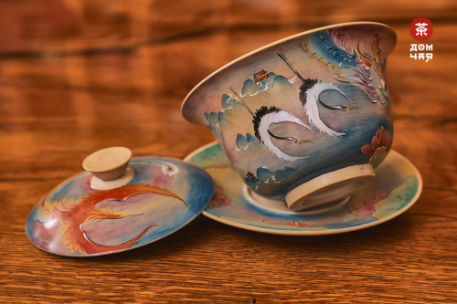 Глининая Гайвань "Журавлинная Песня", Цзиньдэджэнь, 170мл