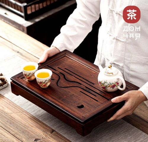 Чабань Гун Фу Венге, средняя "Горный Ручей" 37 * 26 * 6.3см