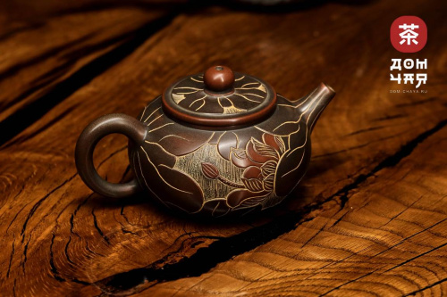 Авторский Чайник из Гуанси "Лотос" #274, 210мл.
